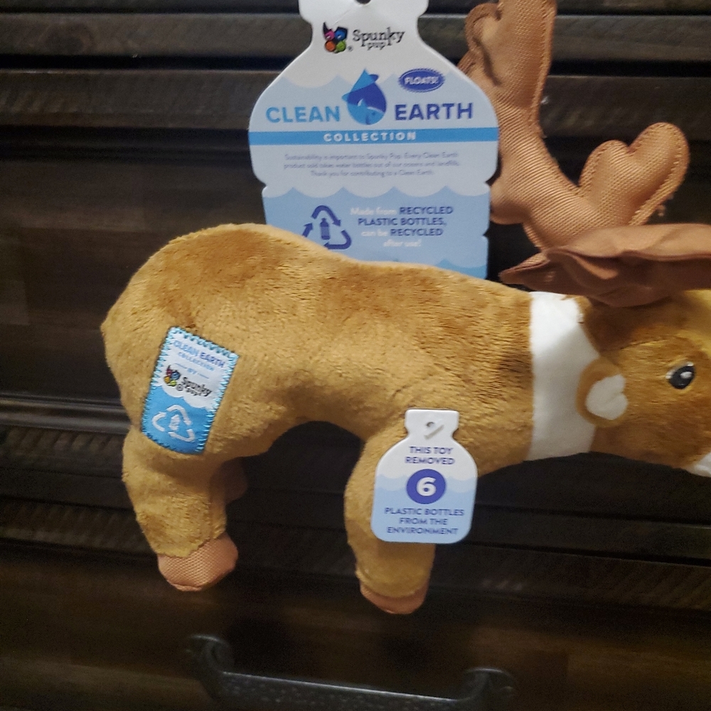 Spunky pup dog toy.